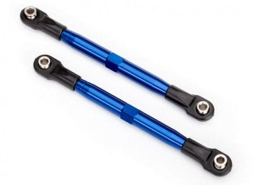 Traxxas 6742X Toe Link Alu Blue Front &amp; Rear Complete (2) Rustler/Hoss 4x4, Raptor R