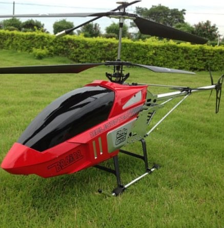 Kæmpe fjernstyret helikopter på 130cm - 3.5 kanaler