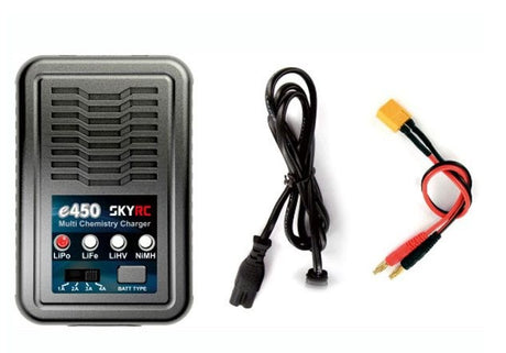 Multilader LiPo/LiFe/liHV/NiMH - Sky RC e450 - 4 amp ladning!