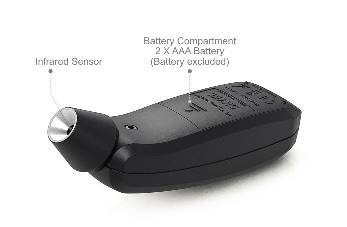 Handy håndholdt infrarød termometer