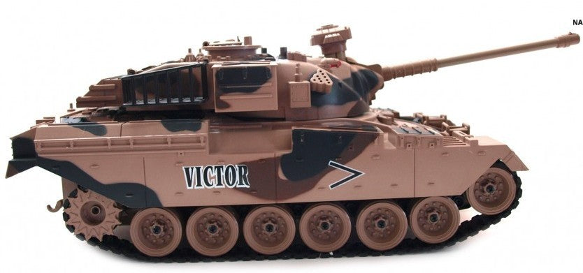 Stor detaljeret fjernstyret M60 tank