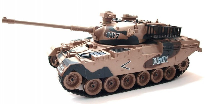 Stor detaljeret fjernstyret M60 tank