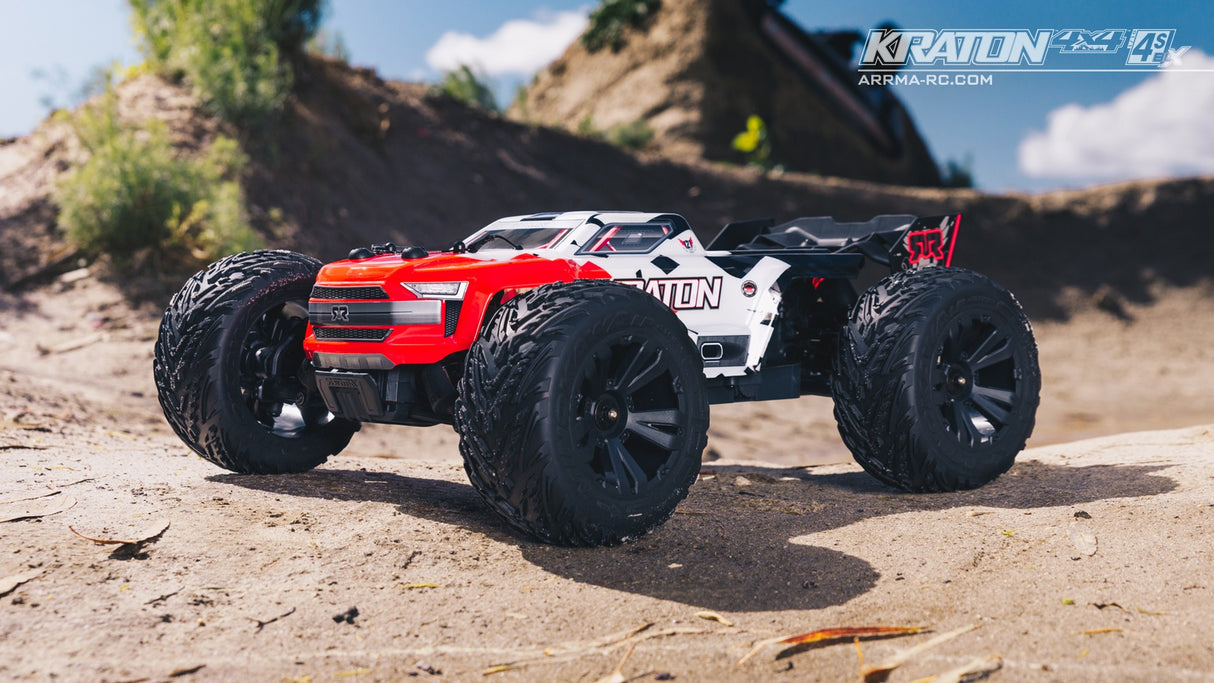 Ekstremt led og hurtig monstertruck Kraton 4s