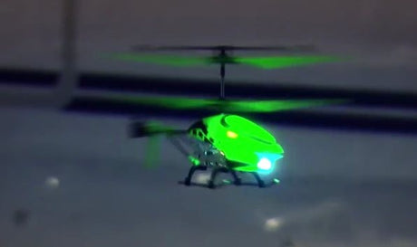Selvlysende fjernstyret helikopter - Klar Til Brug (RTF)