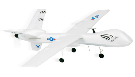 Fjernstyret militærdrone efterligning,