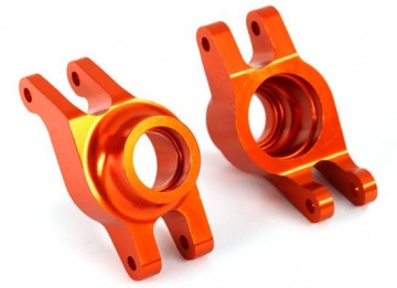 Traxxas 8952A Stub Axle Carriers Rear Alu Orange (Pair) Maxx* (Replaced by #10252-ORNG)