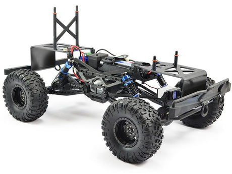 Stor flot fjernstyret offroader