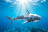 Amewi Sharky – fjernstyret haj til vand - klar til masser af sjov!