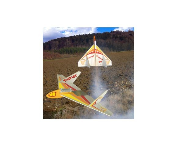 Twister, svæveflyver til brug med raketmotor
