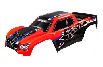 Traxxas 7811R Body X-Maxx Red-X