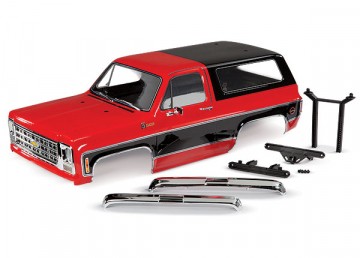 Traxxas 8130R Body Chevy Blazer Red Complete