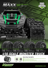 Tires & Wheels MT-PIONEER Maxx Soft Black (MFT) (2) L-T3329SB