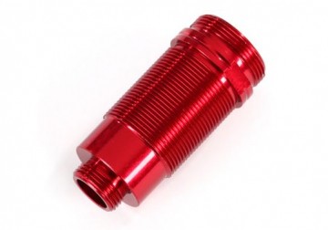 Traxxas 7466R Shock Body Alu Red (PTFE) GTR Long*