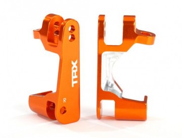 Traxxas 6832A Caster Blocks Alu Orange L+R (2)
