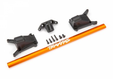 Traxxas 6730A Chassis Brace Kit Alu Orange