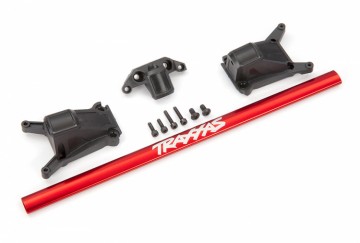 Traxxas 6730R Chassis Brace Kit Alu Red