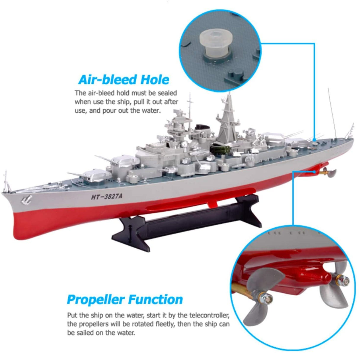 Stort Bismark Krigsskib