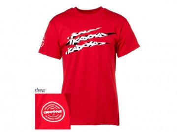 Traxxas 1378-L T-shirt Red Traxxas-logo Slash L