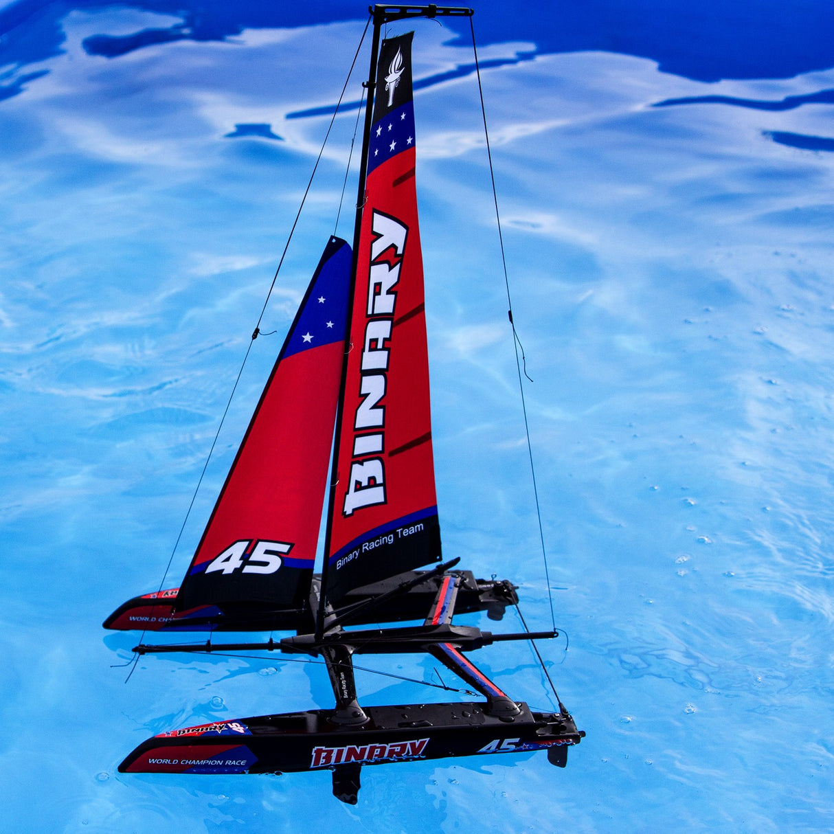 Binary Sailboat RTR Catamaran 400mm JW8807