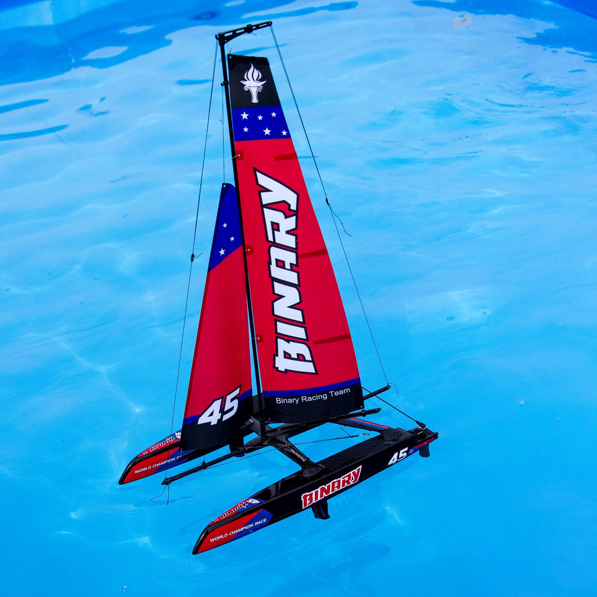 Binary Sailboat RTR Catamaran 400mm JW8807