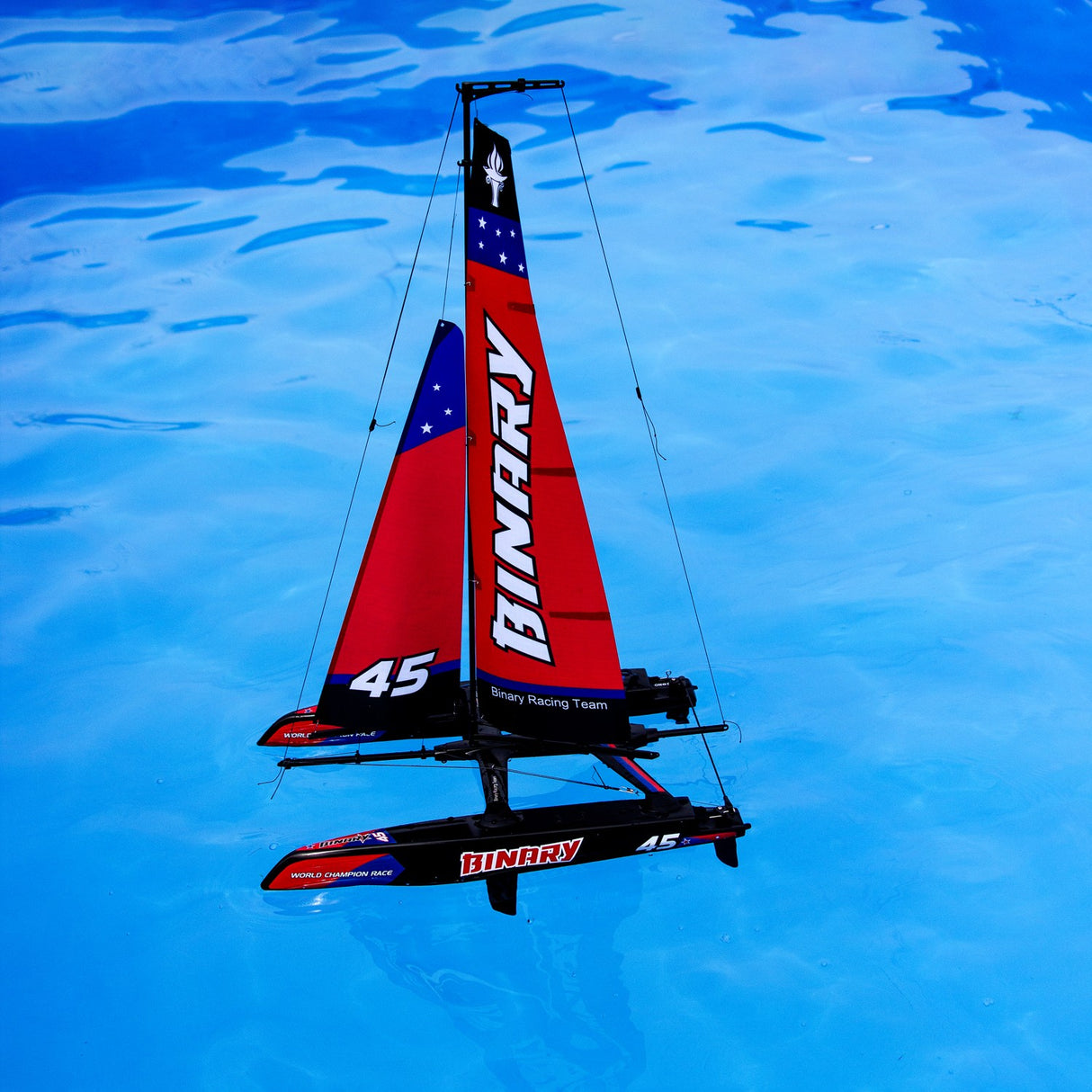 Binary Sailboat RTR Catamaran 400mm JW8807