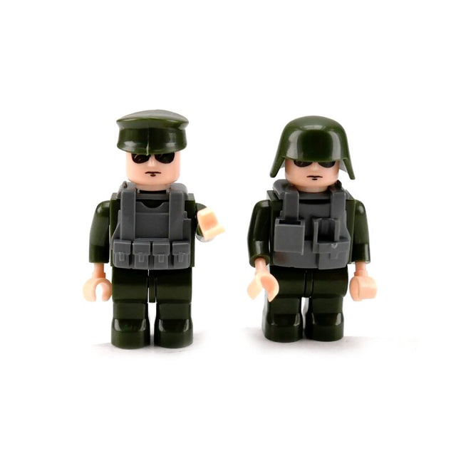 281 pcs Set Tank, Plane and Gun