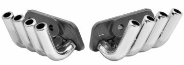 RPM Exhaust Headers Zoomies Chrome (Pair) - 70853