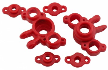 RPM Axle Carriers Red (Pair) Traxxas 1/16 - 73169