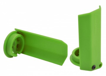 RPM Shock Shaft Guards Green (2) X-Maxx - 80434