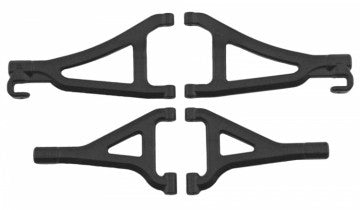RPM Suspension Arms Front Black (2+2) 1/16 E-Revo - 80692
