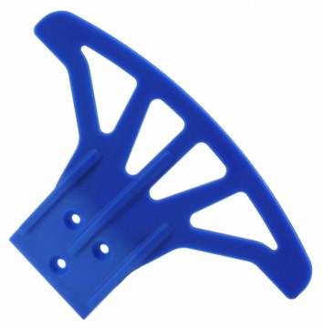 RPM Bumper Front Wide Blue Rustler, Stampede, HOSS - 4x4 - 81045