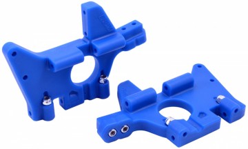 RPM Bulkheads Front Blue (Pair) E/T-Maxx - 81065