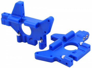 RPM Bulkheads Rear Blue (Pair) E/T-Maxx - 81075