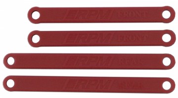 RPM Camber Links HD Set Red Rustler, Stampede - 2WD - 81269