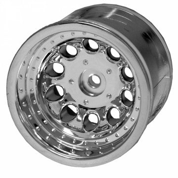 RPM Wheels Revolver 2.2" Chrome(2) Rustler, Stampede - 2WD F/R - 82063