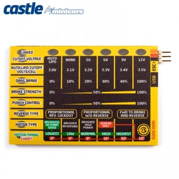 Castle Creations QUICK FIELD PROGRAMMER, CAR VERSION - 010-0063-00