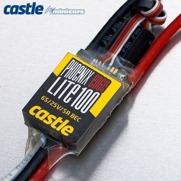 Castle Creations PHOENIX EDGE LITE 100 - 25V 100A ESC - 010-0111-00