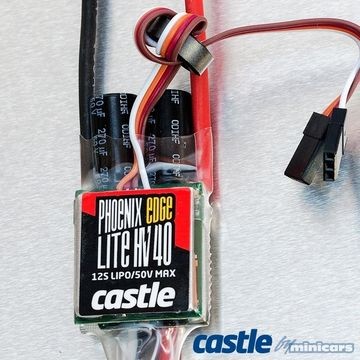 Castle Creations PHOENIX EDGE LITE HV 40 - 50V 40A ESC - 010-0116-00