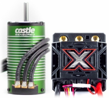 Castle Creations Mamba Monster X ESC Combo with 1512-2650KV sensored motor - CC010-0145-04