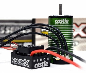 Castle Creations MAMBA X Sensor ESC with 1515-2200KV Combo E-Buggy - 010-0155-05