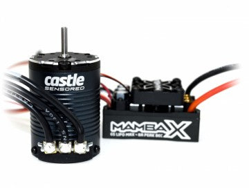 Castle Creations MAMBA X Sensor ESC 25,2V WP, 1406-2850KV Combo Crawler - CC010-0155-10