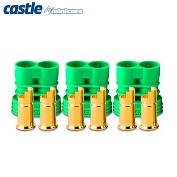 Castle Creations Polarized Bullet Conn. Female 6,5mm Set - 011-0069-00
