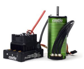 Castle Creations Mamba Monster X 8S 33,6V 1520-1650KV Sensor Combo - CC010-0165-04