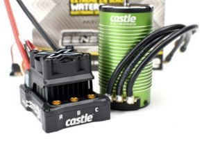 Castle Creations Mamba Monster X 8S 33,6V 1717-1260KV Sensor Combo - 010-0165-03
