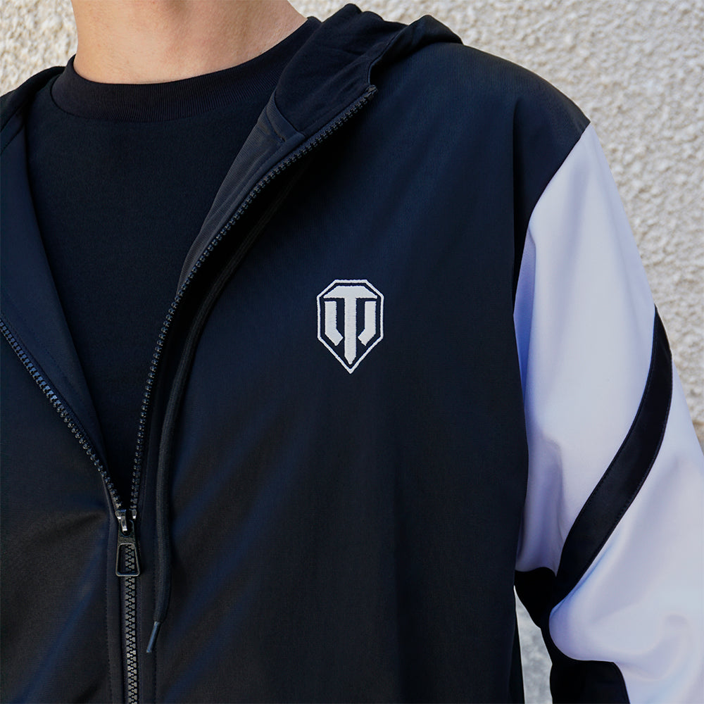 World of Tanks Zip hoodie black&amp;white, 3XL