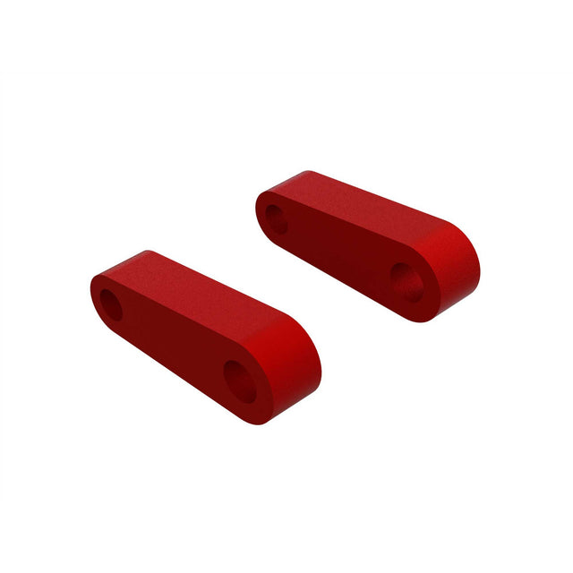 ARRMA Aluminum Fr Suspension Mounts Red (2)