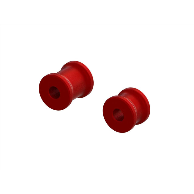 ARRMA Aluminum Chassis Brace Spacer Set Red EXB