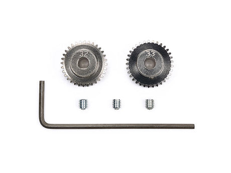 MOTORTANDHJUL 32-33T 0,4