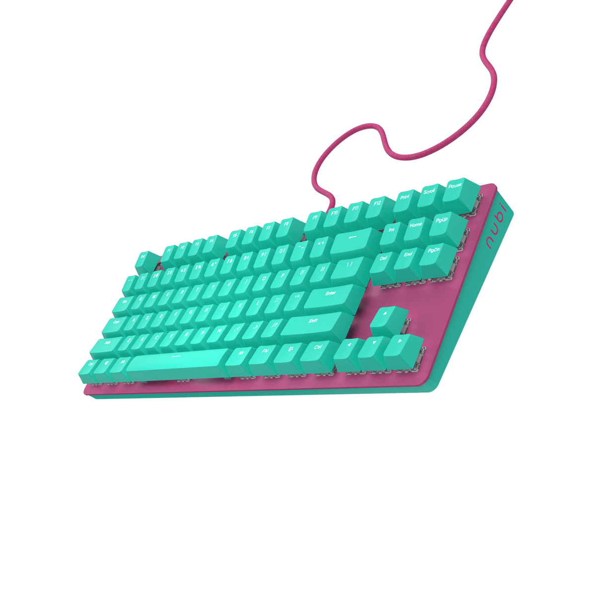 Nubi NK87 Ice - Mechanical Gaming Keyboard [ANSI US]