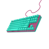 Nubi NK87 Ice - Mechanical Gaming Keyboard [ANSI US]